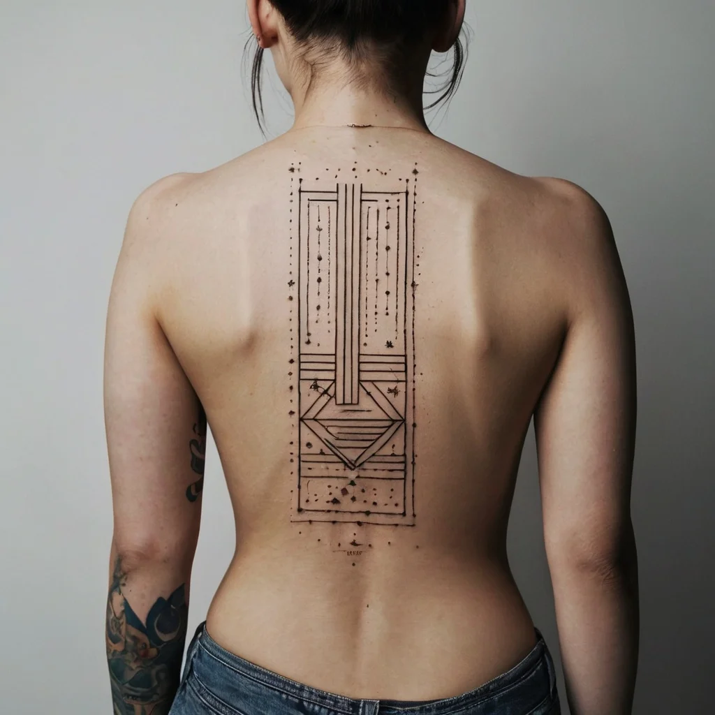 rectangle tattoos (67)