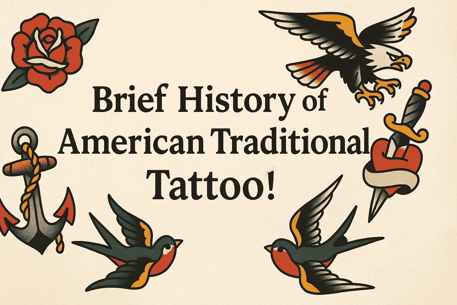 Breif History of American Traditional Tattoo!